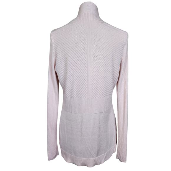 Liz Claiborne Medium Blush Pink Cardigan Sweater - Picture 2 of 4